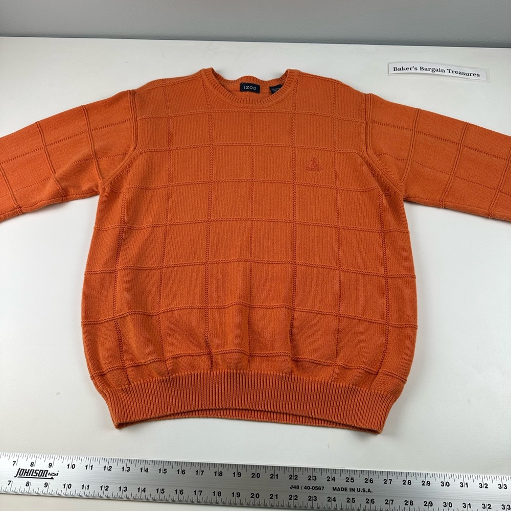 IZOD Men's Orange Sweater